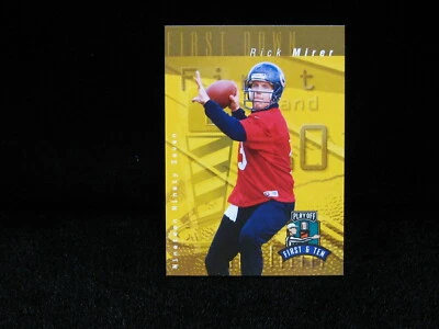 1997 Rick Mirer Chicago Bears "First & Ten"  Playoff  #114 - Image 1 of 2