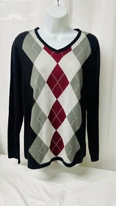 Maglione Croft and Barrow collo a V argilla L - Foto 1 di 5