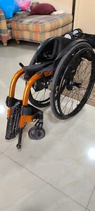 Manual Rigid Foldable titanium sport Wheelchair - Picture 1 of 13