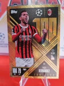 Topps Match Attax Extra 24/25 - Theo Hernandez - AC Milan - 100 Club - Card #335 - Foto 1 di 2