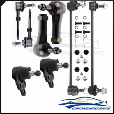 Se adapta a Saturn Vue 2002-2007 8x rótulas barra estabilizadora barra de acoplamiento extremo Foto 1 de 4