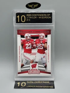 2020 Contenders Draft Wisconsin Colts Taylor - Gordon #14 Rookie RC Mint LRG 10 - Bild 1 von 2