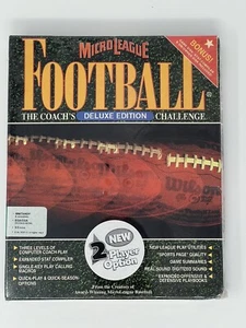 Disquete PC Micro League Football Coach's Deluxe Edition 3,5 IBM Tandy - Imagen 1 de 2
