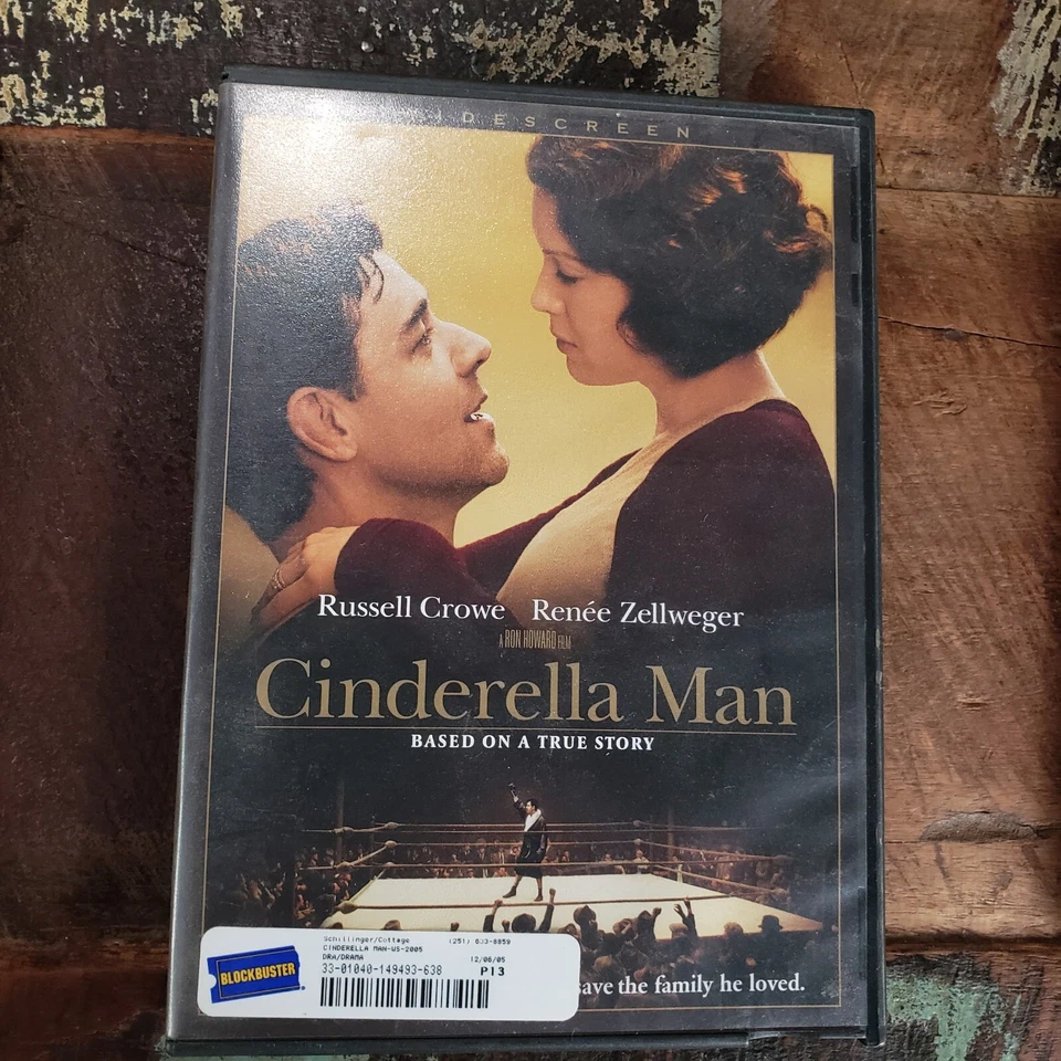 Cinderella Man (DVD, 2005, Widescreen) FREE SHIPPING Russell Crowe  - Image 1 of 1