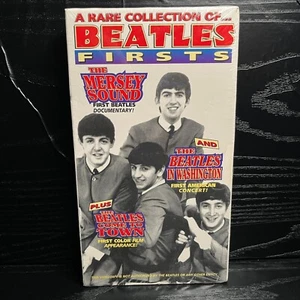 The Beatles – A Collection Of... Beatles Firsts (US, 1995, NTSC) VHS *SEALED* - Picture 1 of 12