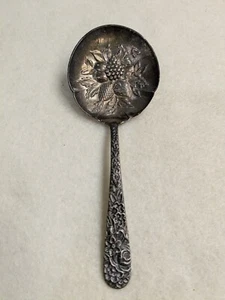 S. Kirk & Son Sterling Silver Bonbon Spoon No Mono - Picture 1 of 5