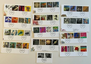 Conmemorativos Usados - Juego Año 1999 - Ex FDC - Corte de FDC - X 13 - Imagen 1 de 14