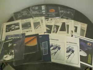 NASA/GE 1960-1990s LOT 30+ NASA BOOKS,FACTS,POSTERS BROCHURES-MISSIONS/SATELLITE - Picture 1 of 12