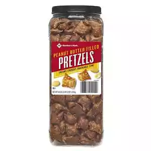 Member's Mark Peanut Butter Filled Pretzels (44 oz.) - Picture 1 of 3