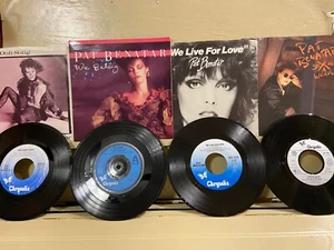 (Lot 4) Pat Benatar - Sex as a Weapon/We Live for Love 45rpm & Pict Slv -Ex/N/M - Bild 1 von 2