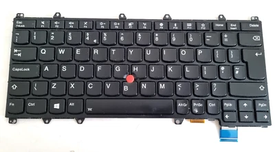 Lenovo ThinkPad Yoga 370 Genuine Keyboard Backlit UK Layout For Lenovo 370 260 - Image 1 of 2