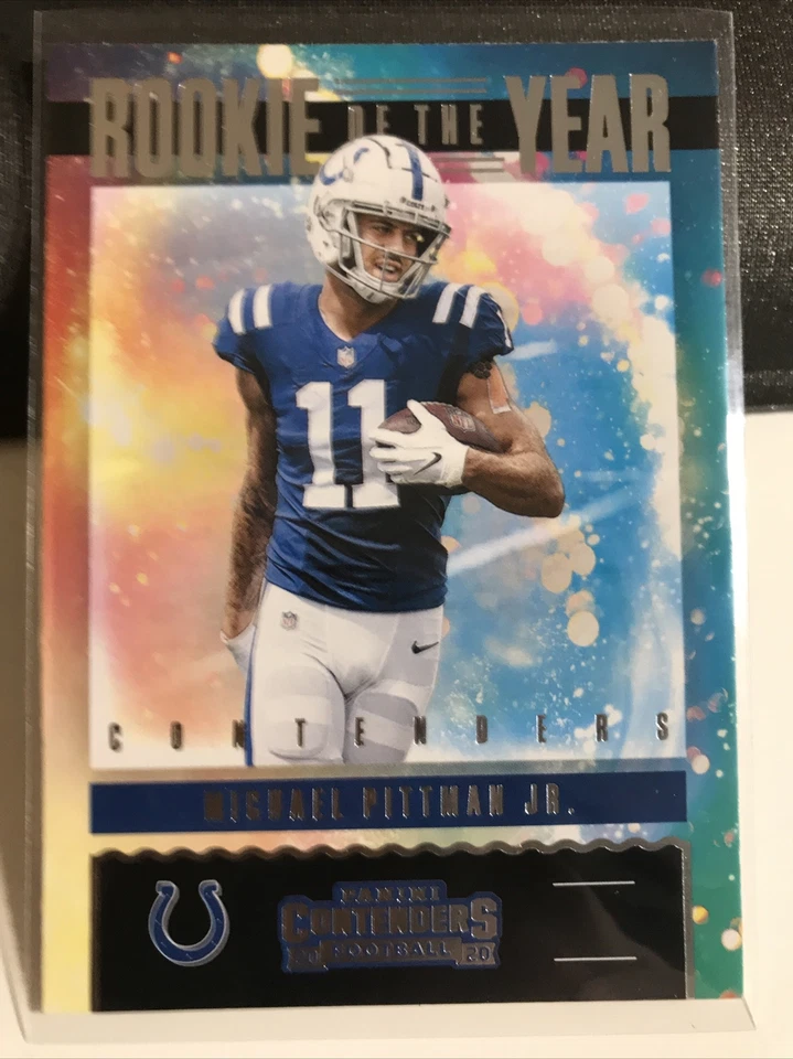 Michael Pittman Jr. 2020 Panini Contenders Rookie of the Year #RY-MPI - Image 1 of 3