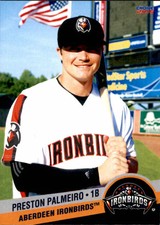 2016 Aberdeen Ironbirds Update Choice 39 Preston Palmeiro Colleyville Texas Card