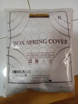 Barossa Design Box Spring Cover King Size 95% Microfiber - Image 1 of 2
