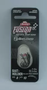 Berkley 1405825 FSN19BH8 Fusion19 Baitholder Hook Needle Point Size 8 10CT - Picture 1 of 2
