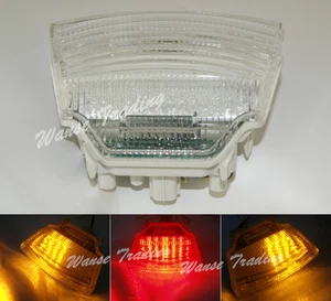 Tail Turn Signals Integrated Light Clear Fit 2011 2012 2013 2014 KAWASAKI ZX-10R - Picture 1 of 5