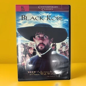 Black Robe (DVD, 1991) - J1231 - Imagen 1 de 3