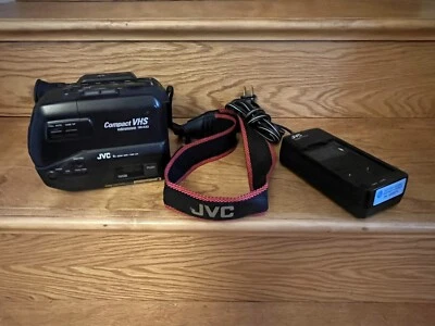 JVC GR-AX2U Video Movie VGS-C Camcorder With JVC Strap And JVC Adapter - Image 1 of 4