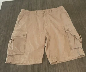 Nautica Jeans Co Men's Classic Fit Cargo Shorts Sz 34 Khaki RN # 67835 - Picture 1 of 12