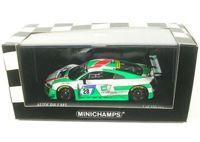 Audi R8 Lms #28 24h Nurburgring 2017 Haase Kaffer Minichamps 437171728 1:43 - Image 1 of 3