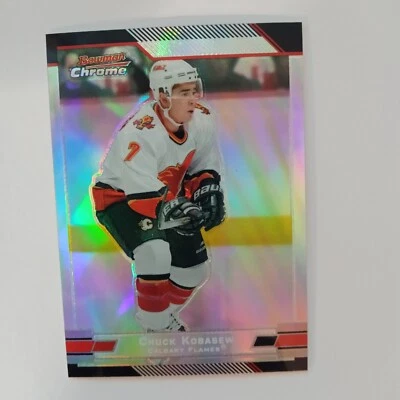 2003-04 Bowman Chrome Draft Picks & Prospects Refractor Chuck Kobasew /300 #31 - Image 1 of 2