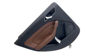 ⭕ 2014-2015 Mercedes-Benz B Electric Drive Rear Left Door Panel Trim Cover Brown Foto 1 de 4