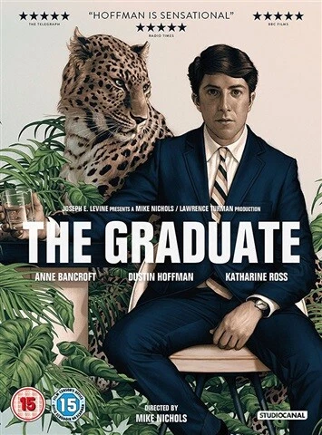 THE GRADUATE (1967) (50TH ANNIVERSARY EDITION DVD 2017) RGN 2 BBFC 15 - Image 1 of 1