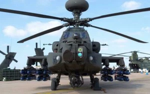 APACHE ATTACK HELICOPTER POSTER BILD FOTODRUCK boeing ah64 usa army 3022 - Bild 1 von 1