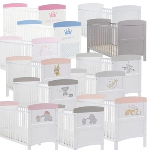 Obaby Grace Inspire Cot Bed - Baby Cot to Toddler Bed with 3 Mattress Heights - Picture 1 of 21