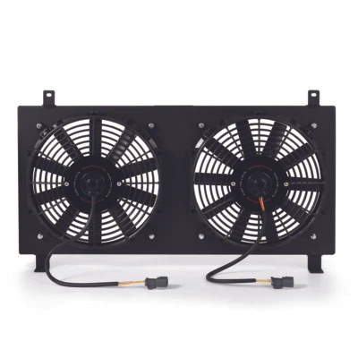 Mishimoto Aluminum Fan Shroud Kit  Compatible With   Acura RSX 2002-2006, Black - Image 1 of 3
