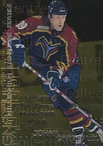 1999-00 BAP Millennium Chicago Sun Times Gold #16 Johan Garpenlov - Picture 1 of 1
