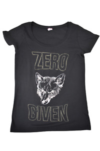 Juniors Zero Fox Given Funny Shirt New M