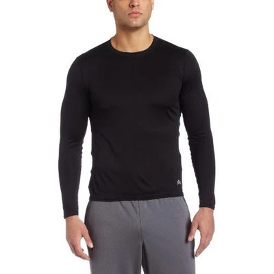 Hot Chillys Pieles de Melocotón Sólidas Crew Para Hombres Negro Pequeño - Caja Abierta Foto 1 de 4