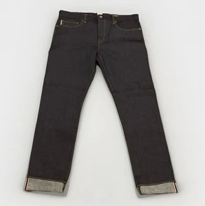 Pantalones de mezclilla Hiroshi Kato The Pen índigo ribete crudo para hombre 36x34 hechos en EE. UU. NUEVOS SIN ETIQUETAS $228 - Imagen 1 de 7