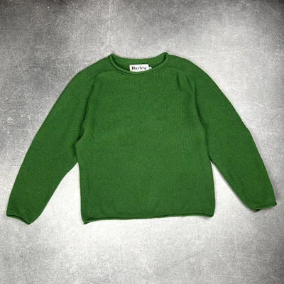 Suéter de lana verde Harley of Scotland para mujer talla M Foto 1 de 4