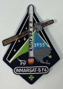 SPACEX Inmarsat-5 F4 FALCON 9 Launch Satellite Mission Patch Authentic - Picture 1 of 2