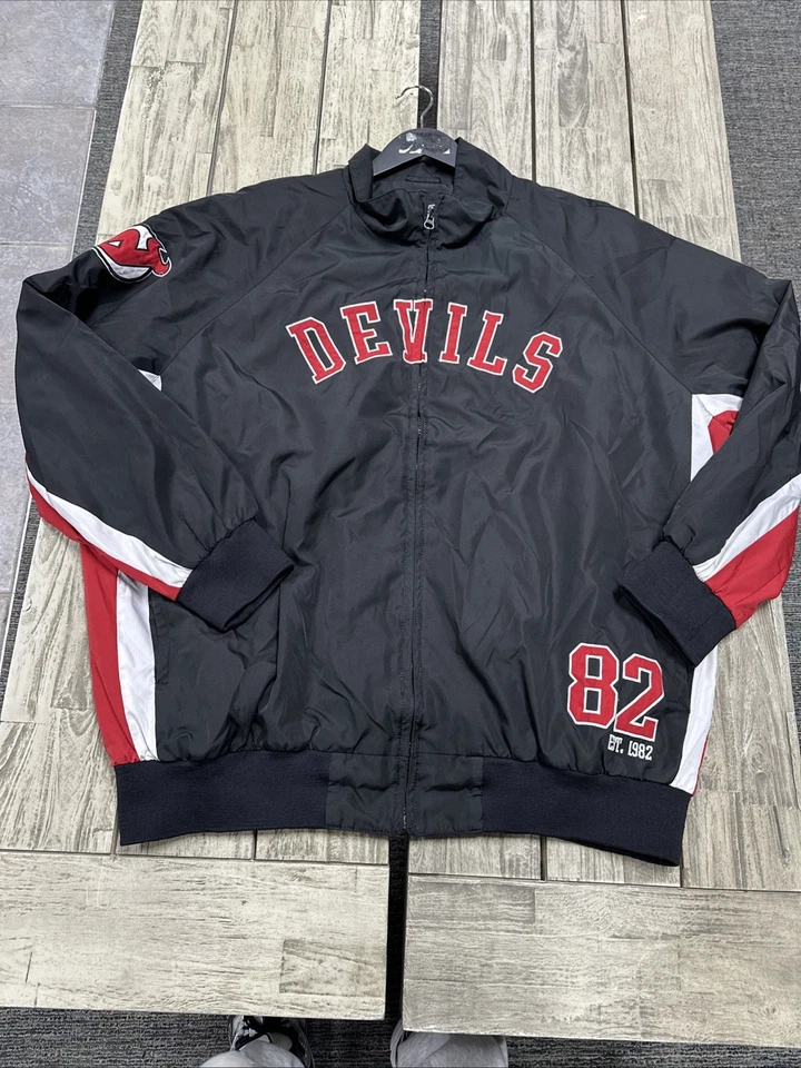 G- III Sports New Jersey Devils Full Zip Jacket Embroidery Size 2XL - Image 1 of 4