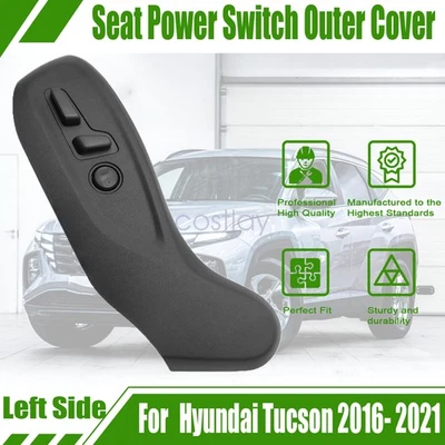 Cubierta exterior interruptor eléctrico asiento izquierdo 88170-D3510-TRY para Hyundai Tucson 2016-2021 Foto 1 de 4