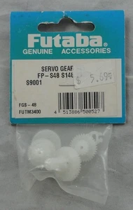 Futaba Black FP-S48/S148 Servo Replacement Gear Set FGS-48 FUTM3400 - Picture 1 of 1