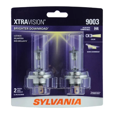 Sylvania 9003 Xtravision Halogen Headlight Bulb - Dual Pack, Compatible with - Image 1 of 4
