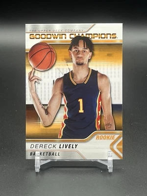 2023 Upper Deck Goodwin Champions - Dereck Lively #28 Orange (RC) - Image 1 of 2