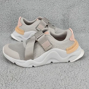 Sorel Kinetic Renegade Womens Shoes 7.5 Gray Sneakers Athletic Running Hook Loop - Picture 1 of 10