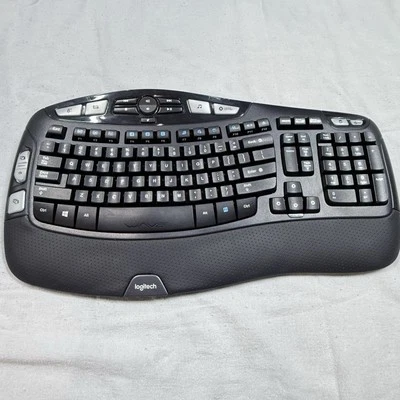 Logitech K350 Comfort Wave Wireless Keyboard - No Dongle/Stands, Keyboard Only - Image 1 of 4