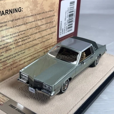 Sello para 1/43 GLM STM85001 1985 Cadillac Eldorado Biarritz Light Sage metálico Foto 1 de 2