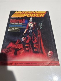 1988 Nintendo Power Magazine #2 NES Castlevania II, Calendar, Poster, Nice!