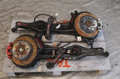 Acura Integra LS DC4 B18B1 1995 1,8 L OEM conversión de freno de disco trasero 4X100 #4617 Foto 1 de 4