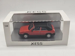 Fiat Ritmo 100S Supercabrio Bertone Rosso 1985 1:43 Kess Model In Box - Foto 1 di 3