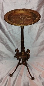 Antiker Pflanz-/Topfständer 19. Jahrhundert - Beistell-/Akzenttisch - römische Göttin  - Bild 1 von 17