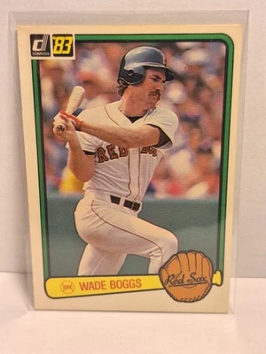 1983 Donruss - Wade Boggs #586 (RC) - Image 1 of 4