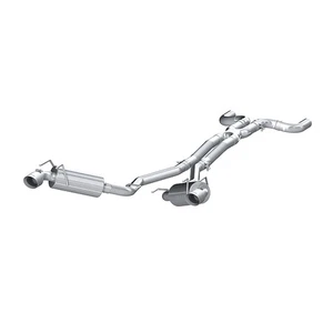 Escape de acero inoxidable MBRP 2,5" para 10-15 Chevy Camaro 3,6 L doble división trasera S7020304 - Imagen 1 de 4